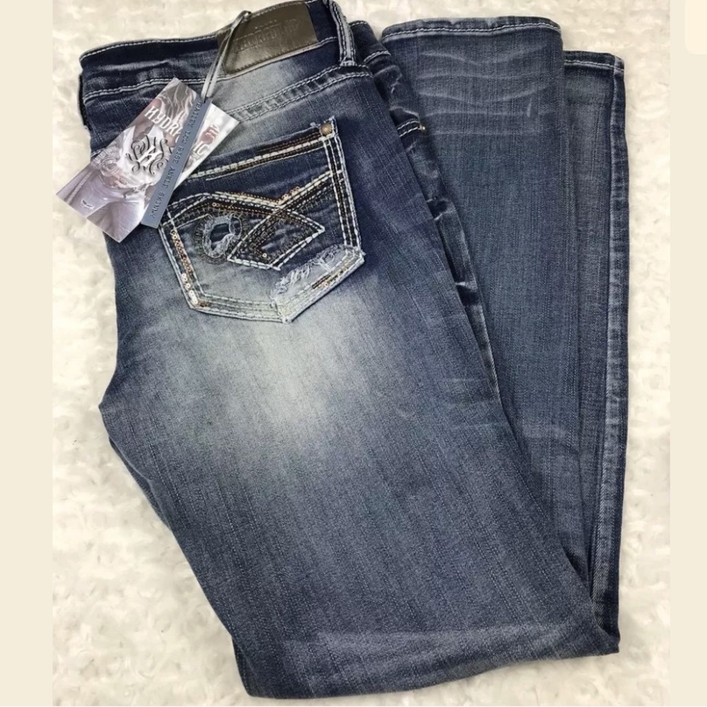 Hydraulic Bailey ankle skinny jeans soft 13 14